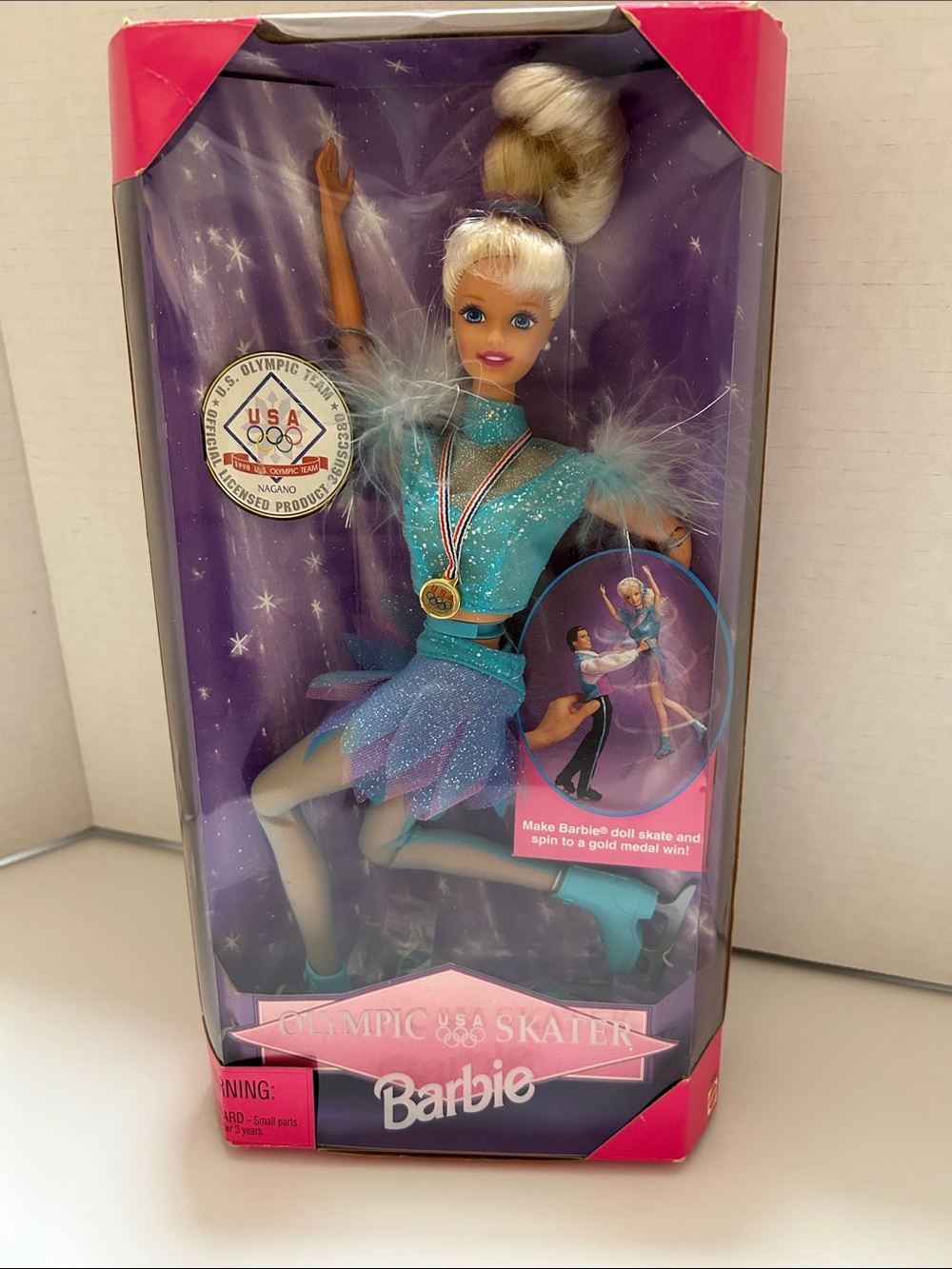 1997 Olympic Skater Barbie-NIB